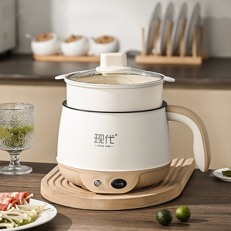 现代大底电煮锅