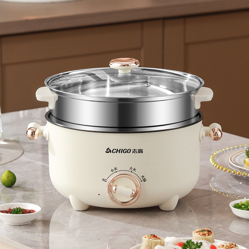 志高金顶旋钮电锅