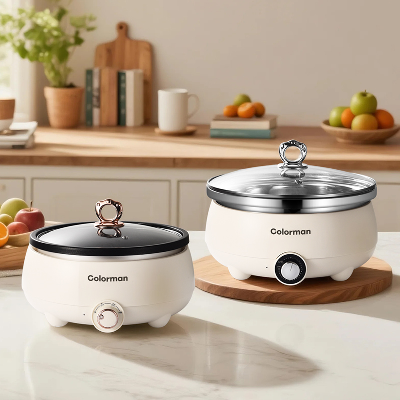 七彩叔叔圆形分体锅