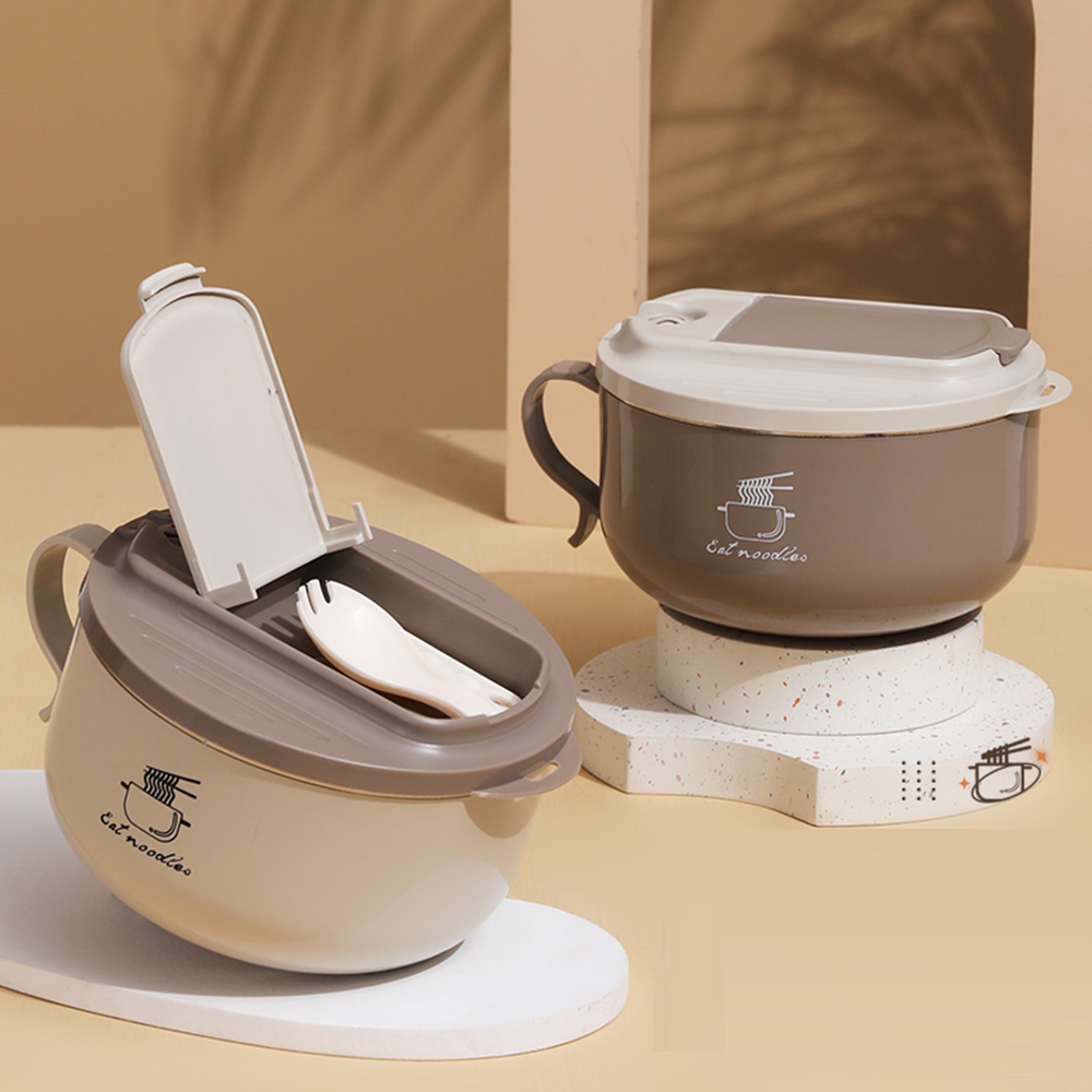 折叠泡面碗（配勺子）