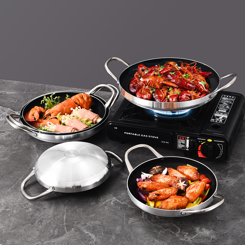 韩式不锈钢干锅