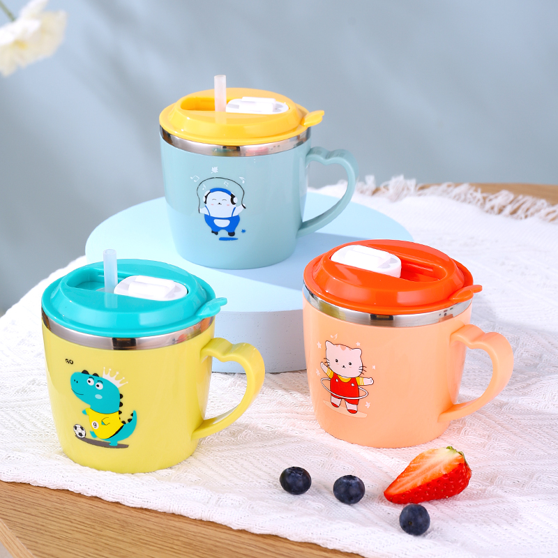 牛奶杯（爱心柄）