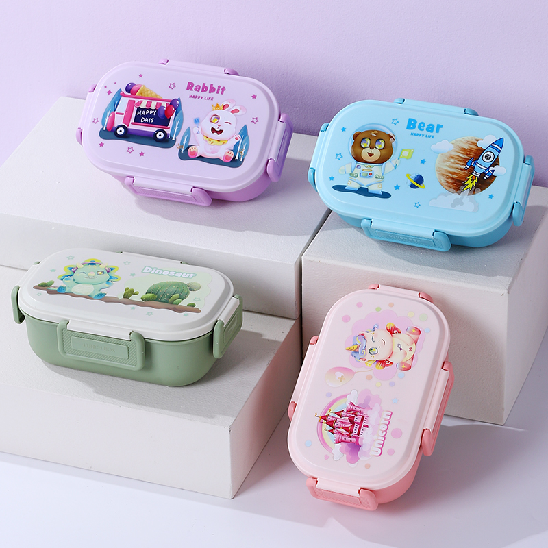 卡通不锈钢饭盒