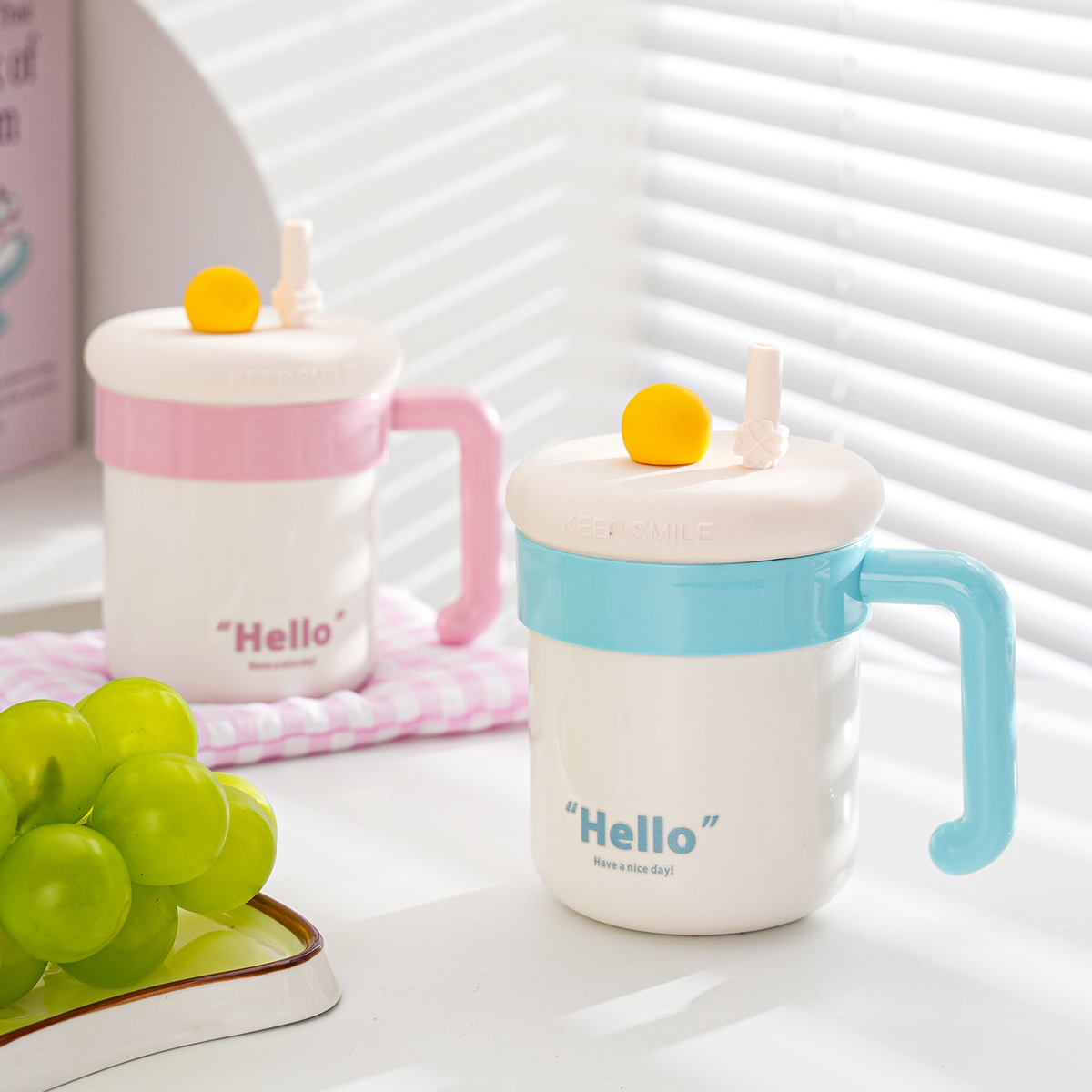 Hello舒雅马克杯