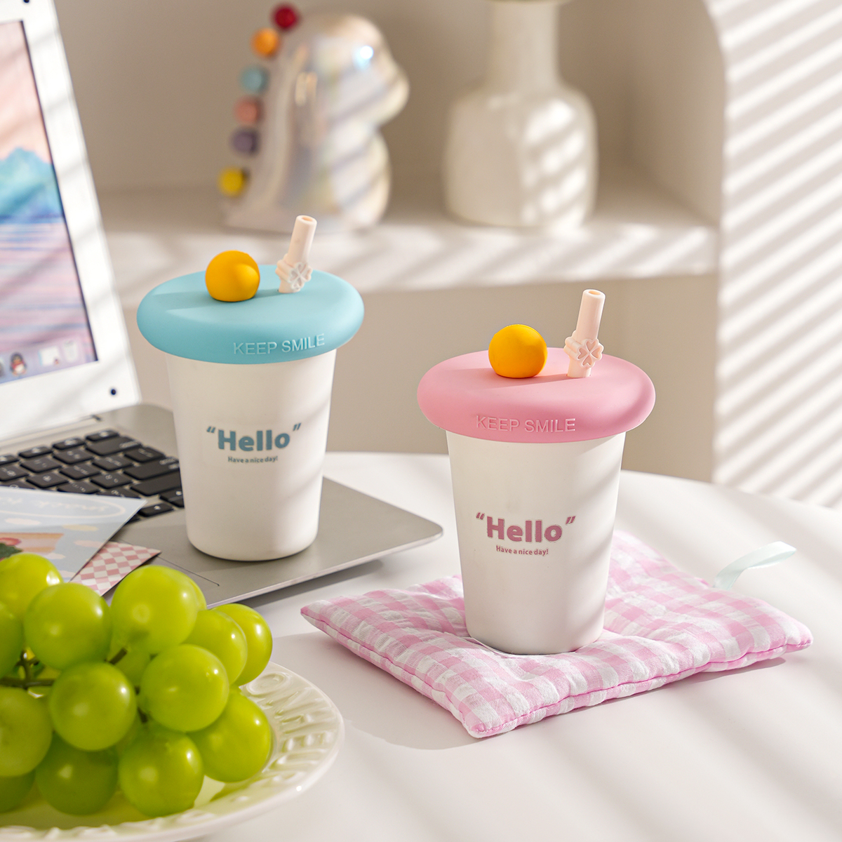 Hello风球球水杯