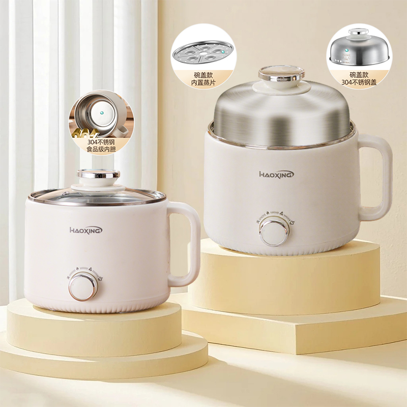304钢盖旋钮电煮锅