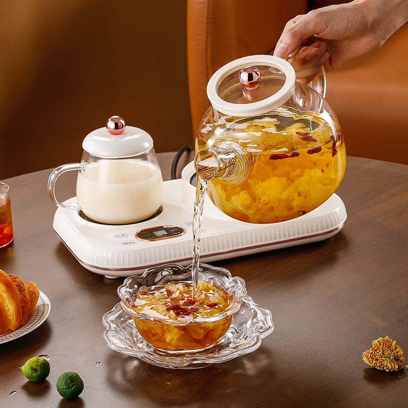 玻璃双壶养生壶